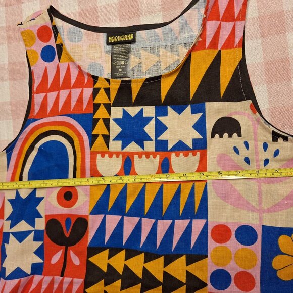 Nooworks congdon big pocket linen 2X - Picture 2 of 3